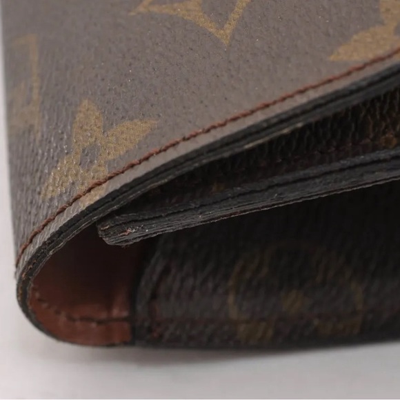 Louis Vuitton Monogram Poche Ministre Document Case Authentic Vintage 70s Model - Picture 9 of 16